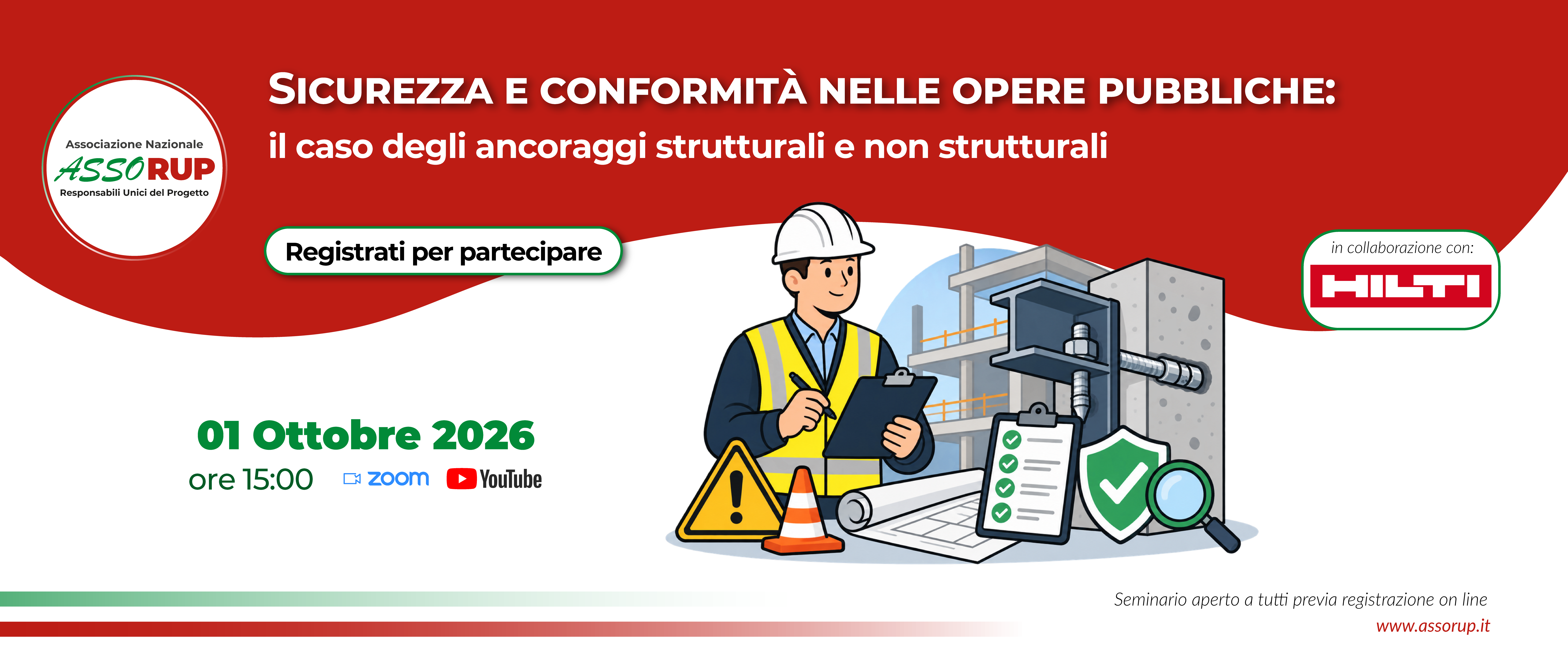Sicurezza e conformità nelle opere pubbliche: il caso degli ancoraggi strutturali e non strutturali