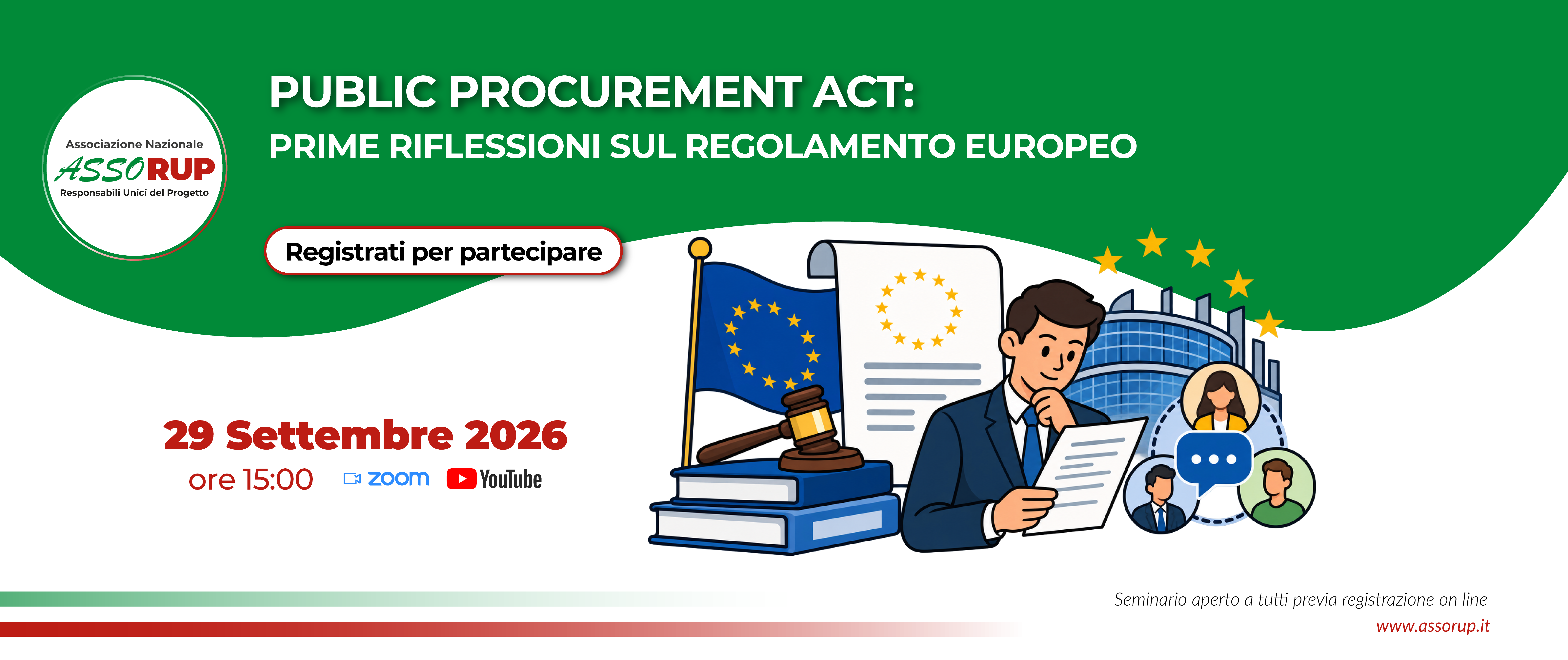 PUBLIC PROCUREMENT ACT: PRIME RIFLESSIONI SUL REGOLAMENTO EUROPEO